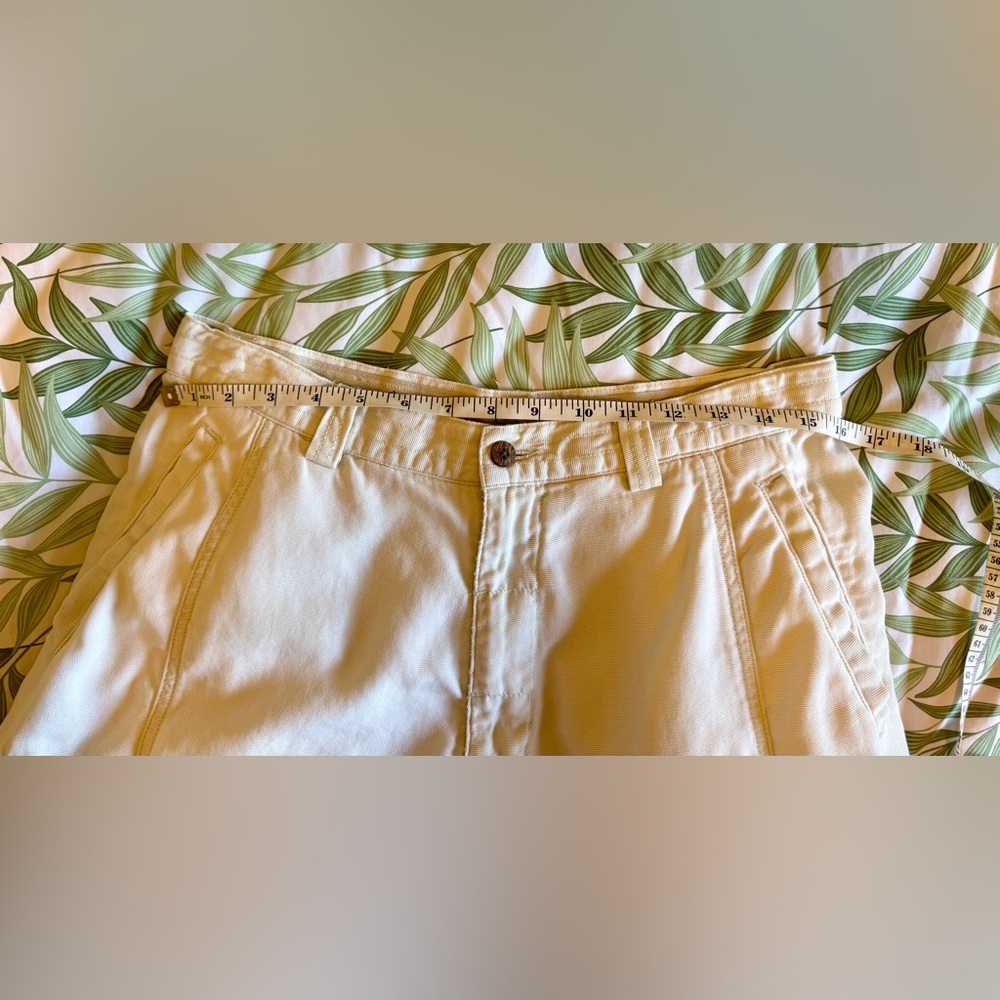 Tommy Bahama Men’s Cargo Shorts Size 34 Tencel-Cotton-Lyocell White - Picture 8 of 11
